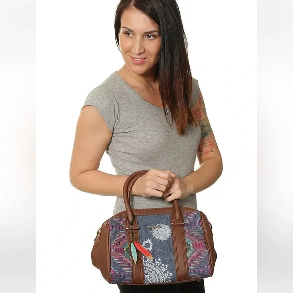 Desigual MALTA AFRICAN ART, Women’s Top-handle Bag NWT - Picture 5 of 6